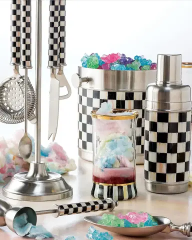 MacKenzie-Childs Courtly Check Ice Bucket | Thumbnail 4 MacKenzie-Childs Courtly Check Ice Bucket | Thumbnail 4