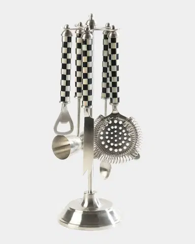 MacKenzie-Childs Courtly Check Bar Tool Set | Thumbnail 2 MacKenzie-Childs Courtly Check Bar Tool Set | Thumbnail 2