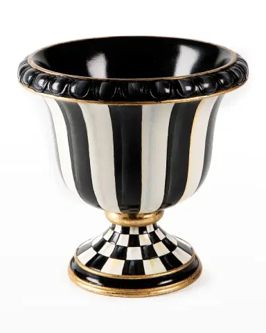 MacKenzie-Childs Courtly Stripe Tabletop Urn | Thumbnail 1 MacKenzie-Childs Courtly Stripe Tabletop Urn | Thumbnail 1