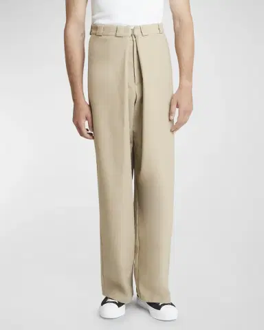 Givenchy Men's Pleated Chino Pants | Thumbnail 2 Givenchy Men's Pleated Chino Pants | Thumbnail 2