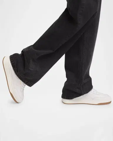 Saint Laurent Men's SL61 Leather Low-Top Sneakers | Thumbnail 2 Saint Laurent Men's SL61 Leather Low-Top Sneakers | Thumbnail 2