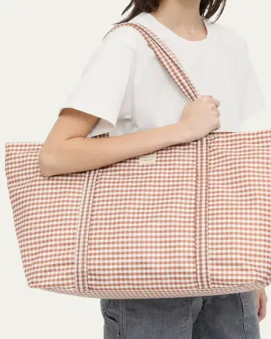 Loeffler Randall Dina Travel Gingham Tote Bag | Thumbnail 2 Loeffler Randall Dina Travel Gingham Tote Bag | Thumbnail 2