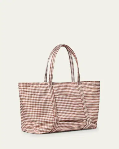 Loeffler Randall Dina Travel Gingham Tote Bag | Thumbnail 3 Loeffler Randall Dina Travel Gingham Tote Bag | Thumbnail 3