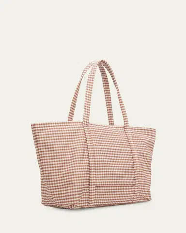 Loeffler Randall Dina Travel Gingham Tote Bag | Thumbnail 6 Loeffler Randall Dina Travel Gingham Tote Bag | Thumbnail 6