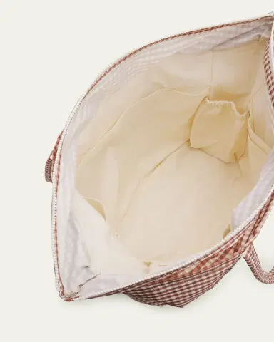 Loeffler Randall Dina Travel Gingham Tote Bag | Thumbnail 7 Loeffler Randall Dina Travel Gingham Tote Bag | Thumbnail 7