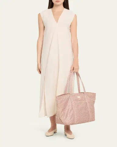 Loeffler Randall Dina Travel Gingham Tote Bag | Thumbnail 8 Loeffler Randall Dina Travel Gingham Tote Bag | Thumbnail 8