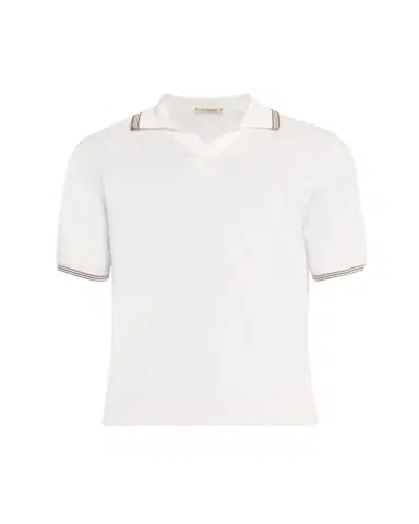 Fioroni Men's Giza Cotton Polo | Thumbnail 1 Fioroni Men's Giza Cotton Polo | Thumbnail 1