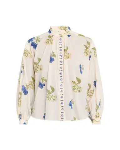 Alix of Bohemia Poet Long-Sleeve Floral Cotton Blouse | Thumbnail 1 Alix of Bohemia Poet Long-Sleeve Floral Cotton Blouse | Thumbnail 1