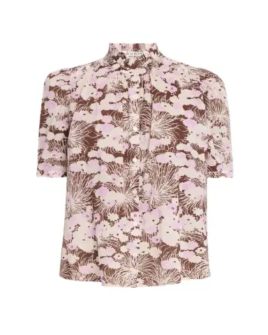 Alix of Bohemia Winnie Short-Sleeve Floral Cotton Blouse | Thumbnail 1 Alix of Bohemia Winnie Short-Sleeve Floral Cotton Blouse | Thumbnail 1