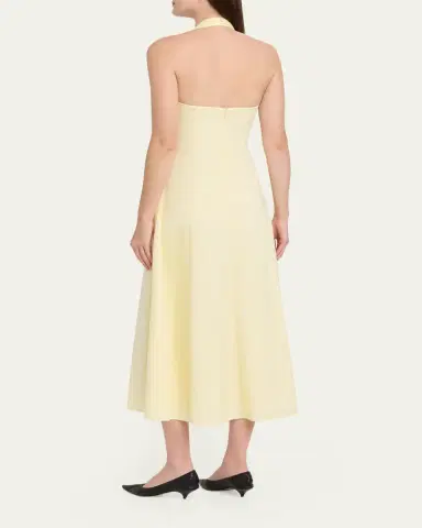 ANNA QUAN Bernie Halter Midi Dress | Thumbnail 3 ANNA QUAN Bernie Halter Midi Dress | Thumbnail 3