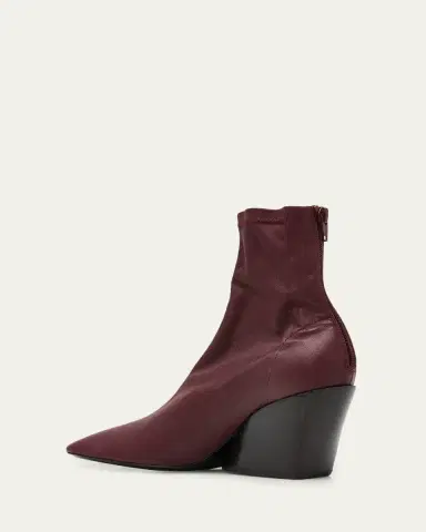 Proenza Schouler 70mm Slant Stretch Leather Ankle Boots | Thumbnail 2 Proenza Schouler 70mm Slant Stretch Leather Ankle Boots | Thumbnail 2