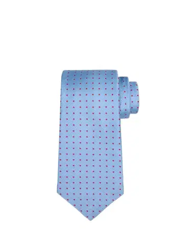 Kiton Men's Dots Silk Sevenfold Tie | Thumbnail 1 Kiton Men's Dots Silk Sevenfold Tie | Thumbnail 1