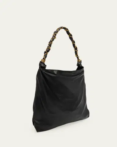 Saint Laurent Amalia YSL Chain Leather Shoulder Bag | Thumbnail 2 Saint Laurent Amalia YSL Chain Leather Shoulder Bag | Thumbnail 2