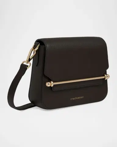 Strathberry Ace Mini Grain Leather Clutch Bag | Thumbnail 3 Strathberry Ace Mini Grain Leather Clutch Bag | Thumbnail 3