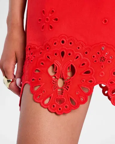 Retrofete Nebullah Embroidered Mini Dress | Thumbnail 5 Retrofete Nebullah Embroidered Mini Dress | Thumbnail 5