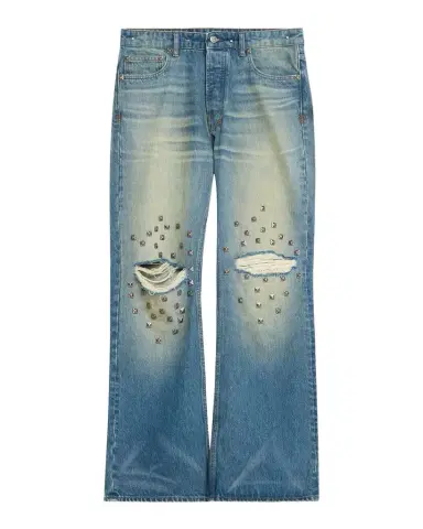 Ksubi Men's Toro Studded Distressed Baggy Jeans | Thumbnail 1 Ksubi Men's Toro Studded Distressed Baggy Jeans | Thumbnail 1