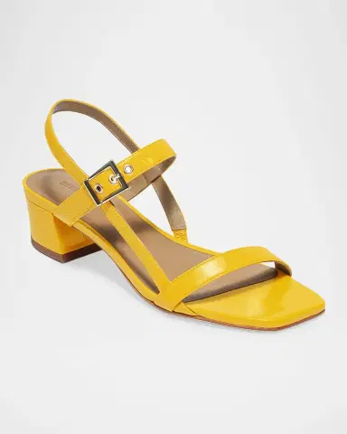 Bernardo 35mm Jinji Leather Strappy Block-Heel Sandals | Thumbnail 2 Bernardo 35mm Jinji Leather Strappy Block-Heel Sandals | Thumbnail 2