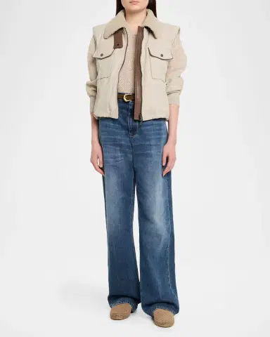 Brunello Cucinelli Embroidered Suede Espadrille Mules | Thumbnail 3 Brunello Cucinelli Embroidered Suede Espadrille Mules | Thumbnail 3