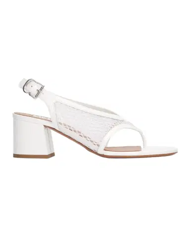 Alaïa 55mm Fishnet Thong Slingback Sandals | Thumbnail 1 Alaïa 55mm Fishnet Thong Slingback Sandals | Thumbnail 1