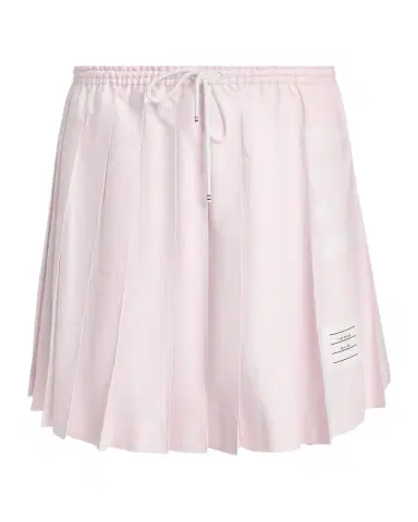 Thom Browne 4-Bar Cotton Drawstring Miniskirt | Thumbnail 1 Thom Browne 4-Bar Cotton Drawstring Miniskirt | Thumbnail 1