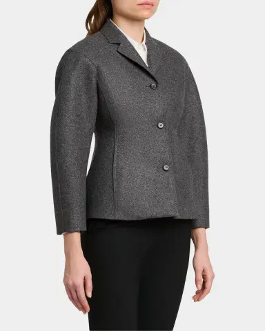 Jil Sander Wool Melange Jacket | Thumbnail 6 Jil Sander Wool Melange Jacket | Thumbnail 6