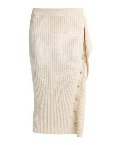 Stella McCartney Rib-Knit Cotton Midi Skirt | Thumbnail 1 Stella McCartney Rib-Knit Cotton Midi Skirt | Thumbnail 1