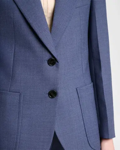 Victoria Beckham Stretch-Wool Patch-Pocket Jacket | Thumbnail 5 Victoria Beckham Stretch-Wool Patch-Pocket Jacket | Thumbnail 5