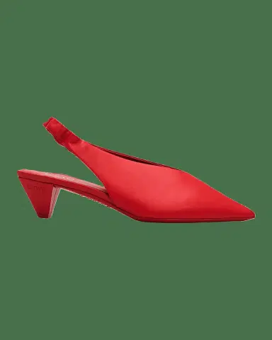 Loewe 45mm Origami Cubic Leather Slingback Pumps | Thumbnail 6 Loewe 45mm Origami Cubic Leather Slingback Pumps | Thumbnail 6