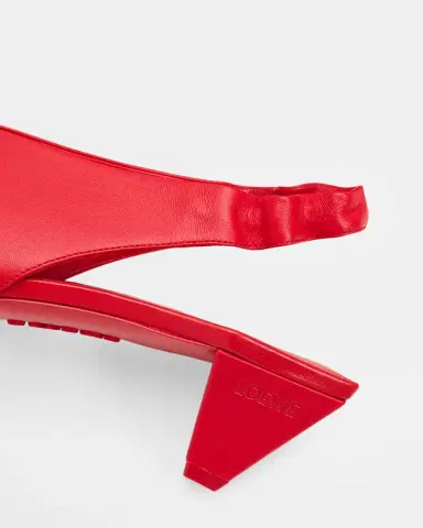 Loewe 45mm Origami Cubic Leather Slingback Pumps | Thumbnail 8 Loewe 45mm Origami Cubic Leather Slingback Pumps | Thumbnail 8