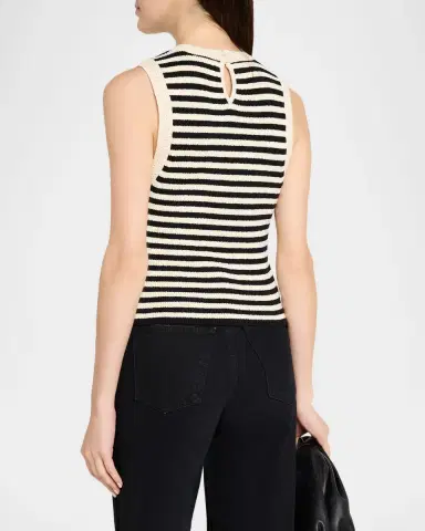 Frame The Coastal Stripe Tank Top | Thumbnail 3 Frame The Coastal Stripe Tank Top | Thumbnail 3