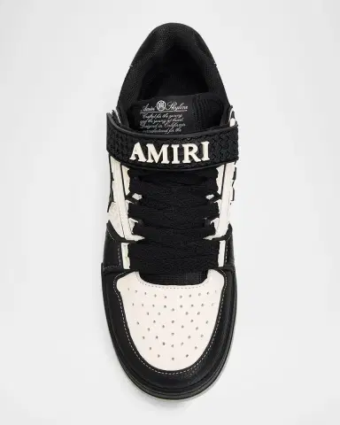 Amiri Skyline Logo Leather Sneakers | Thumbnail 4 Amiri Skyline Logo Leather Sneakers | Thumbnail 4