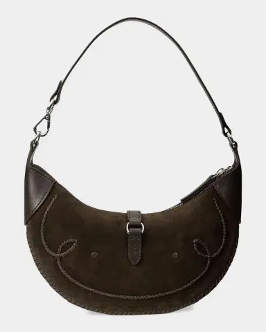 Polo Ralph Lauren Polo ID Suede Western Shoulder Bag | Thumbnail 2 Polo Ralph Lauren Polo ID Suede Western Shoulder Bag | Thumbnail 2