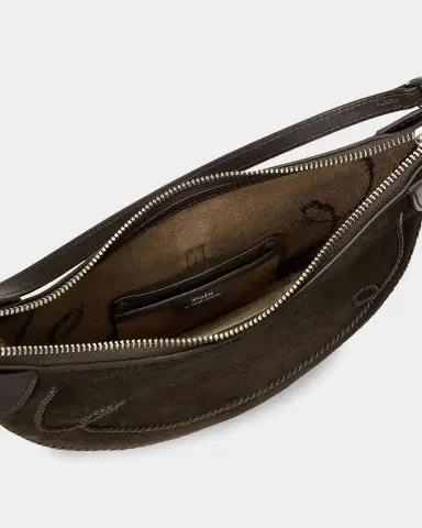 Polo Ralph Lauren Polo ID Suede Western Shoulder Bag | Thumbnail 3 Polo Ralph Lauren Polo ID Suede Western Shoulder Bag | Thumbnail 3