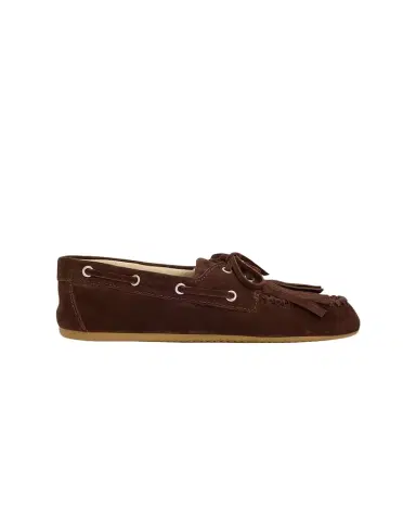 Miu Miu Fringe Suede Moccasin Loafers | Thumbnail 1 Miu Miu Fringe Suede Moccasin Loafers | Thumbnail 1