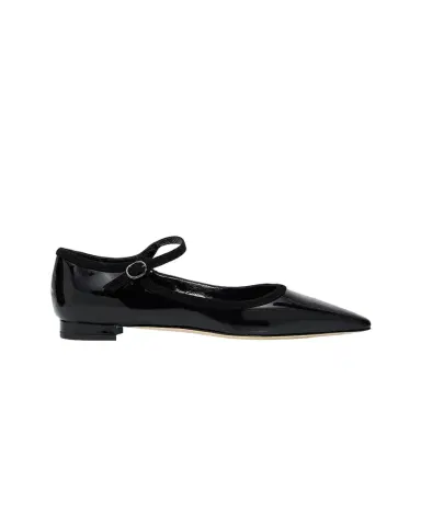 Manolo Blahnik Perdiccamod Patent Leather Ballerina Flats | Thumbnail 1 Manolo Blahnik Perdiccamod Patent Leather Ballerina Flats | Thumbnail 1
