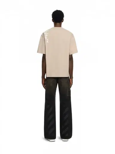 Off-White Vertical Bookish Skate Short Sleeve T-Shirt | Thumbnail 4 Off-White Vertical Bookish Skate Short Sleeve T-Shirt | Thumbnail 4