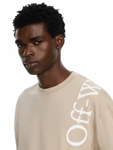 Off-White Vertical Bookish Skate Short Sleeve T-Shirt | Thumbnail 5 Off-White Vertical Bookish Skate Short Sleeve T-Shirt | Thumbnail 5