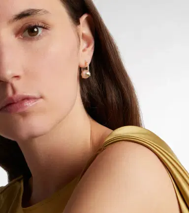 Sydney Evan 14kt gold earrings with pearls and diamonds | Thumbnail 4 Sydney Evan 14kt gold earrings with pearls and diamonds | Thumbnail 4