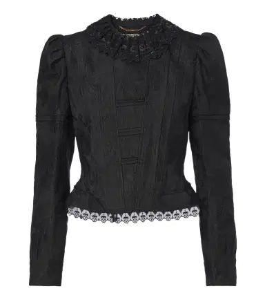 Chloé Chloé Wool and silk-blend jacquard lace jacket | Thumbnail 1 Chloé Chloé Wool and silk-blend jacquard lace jacket | Thumbnail 1