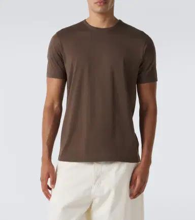 Sunspel Cotton jersey T-shirt | Thumbnail 3 Sunspel Cotton jersey T-shirt | Thumbnail 3