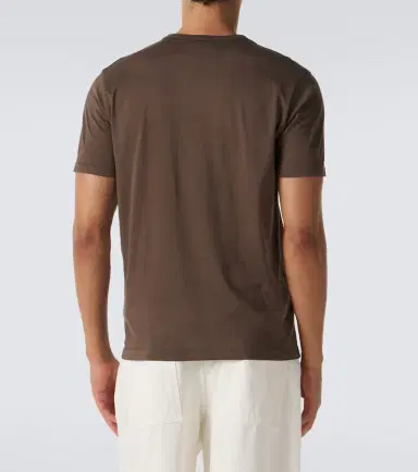 Sunspel Cotton jersey T-shirt | Thumbnail 6 Sunspel Cotton jersey T-shirt | Thumbnail 6