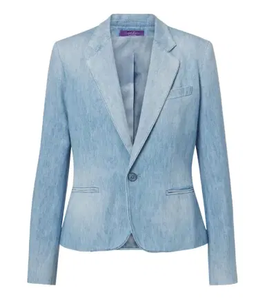 Ralph Lauren Collection Denim blazer | Thumbnail 1 Ralph Lauren Collection Denim blazer | Thumbnail 1