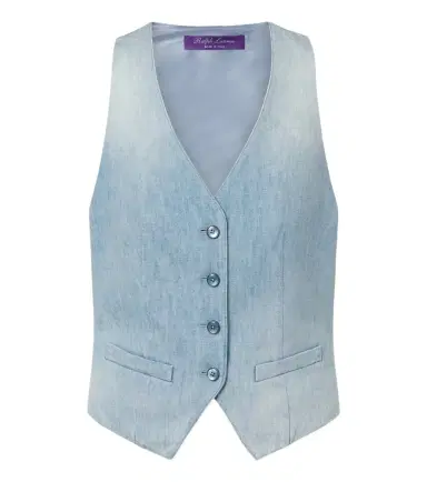 Ralph Lauren Collection Denim vest | Thumbnail 1 Ralph Lauren Collection Denim vest | Thumbnail 1
