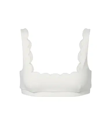 Marysia Mini Palm Springs scalloped bikini top | Thumbnail 1 Marysia Mini Palm Springs scalloped bikini top | Thumbnail 1