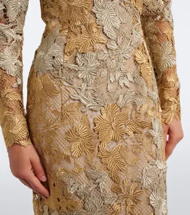 Oscar de la Renta Guipure lace gown | Thumbnail 6 Oscar de la Renta Guipure lace gown | Thumbnail 6