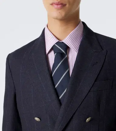 Ralph Lauren Purple Label Striped silk tie | Thumbnail 2 Ralph Lauren Purple Label Striped silk tie | Thumbnail 2