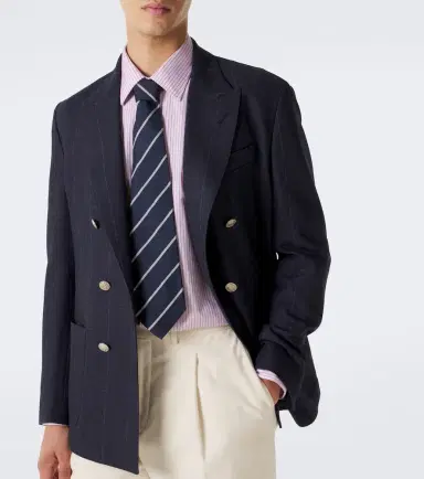 Ralph Lauren Purple Label Striped silk tie | Thumbnail 3 Ralph Lauren Purple Label Striped silk tie | Thumbnail 3