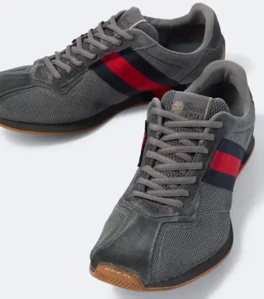 Gucci Tempo suede-trimmed sneakers | Thumbnail 2 Gucci Tempo suede-trimmed sneakers | Thumbnail 2