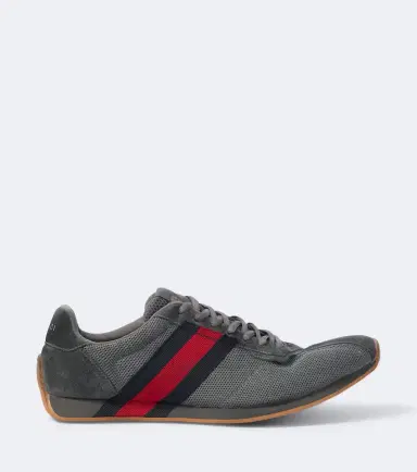 Gucci Tempo suede-trimmed sneakers | Thumbnail 6 Gucci Tempo suede-trimmed sneakers | Thumbnail 6