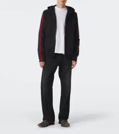 Gucci Tempo suede-trimmed sneakers | Thumbnail 7 Gucci Tempo suede-trimmed sneakers | Thumbnail 7